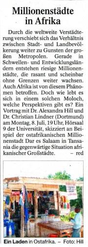millionenstädte in afrika