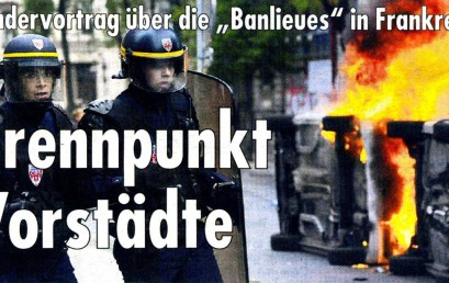 Brennpunkt Vorstädte: “Banlieues” in Frankreich