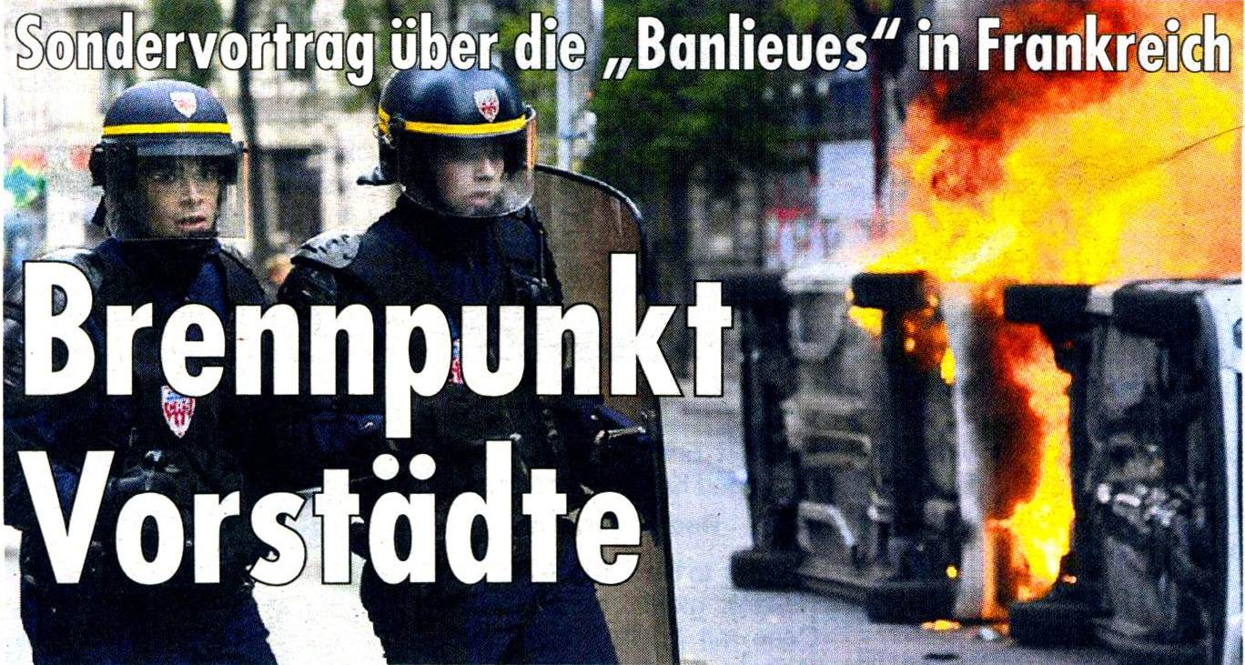 Brennpunkt Vorstädte: “Banlieues” in Frankreich