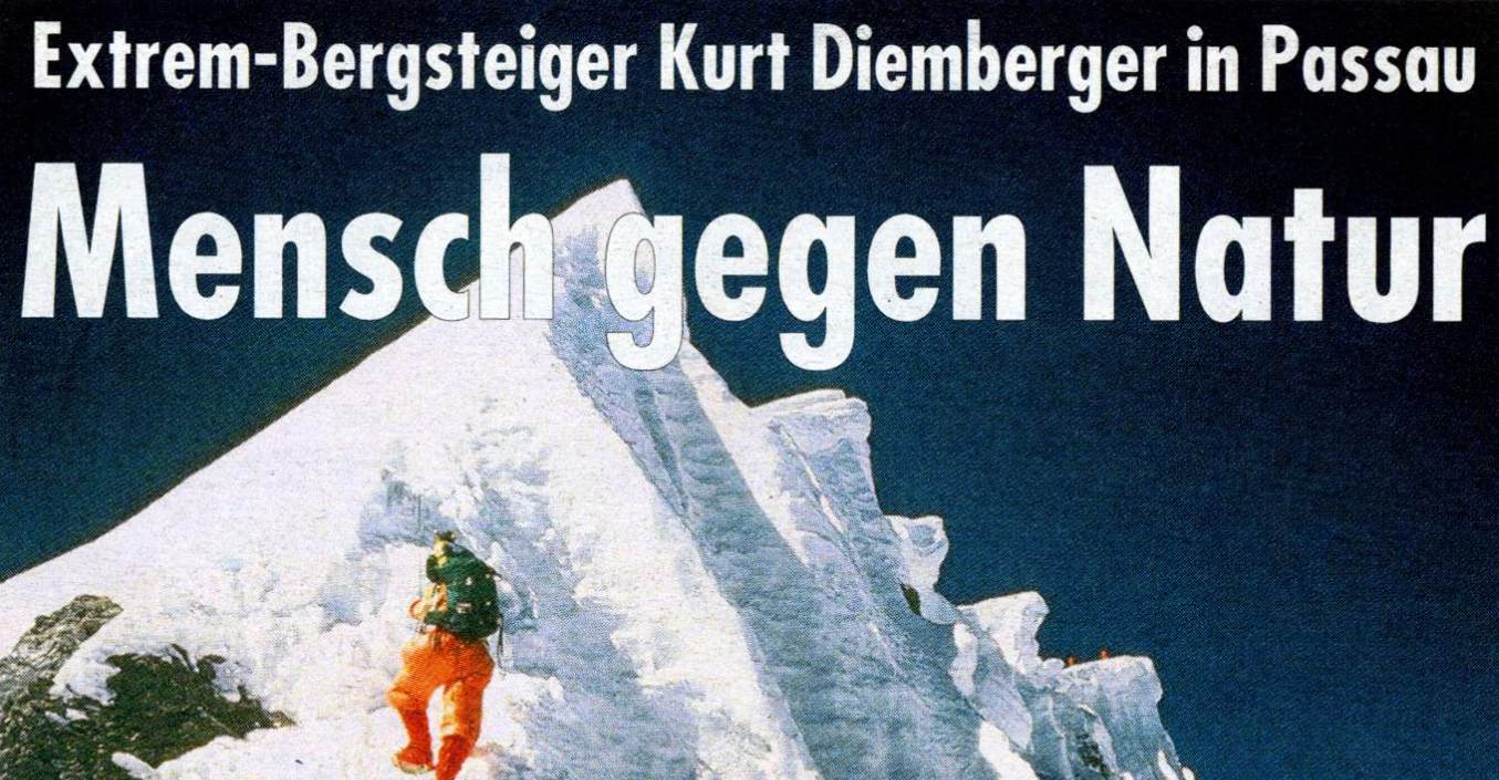 Kurt Diemberger in Passau
