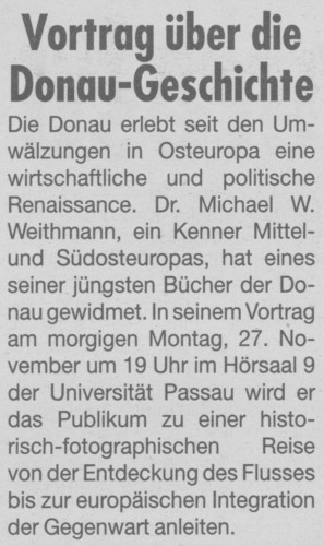 Donau-geschichte