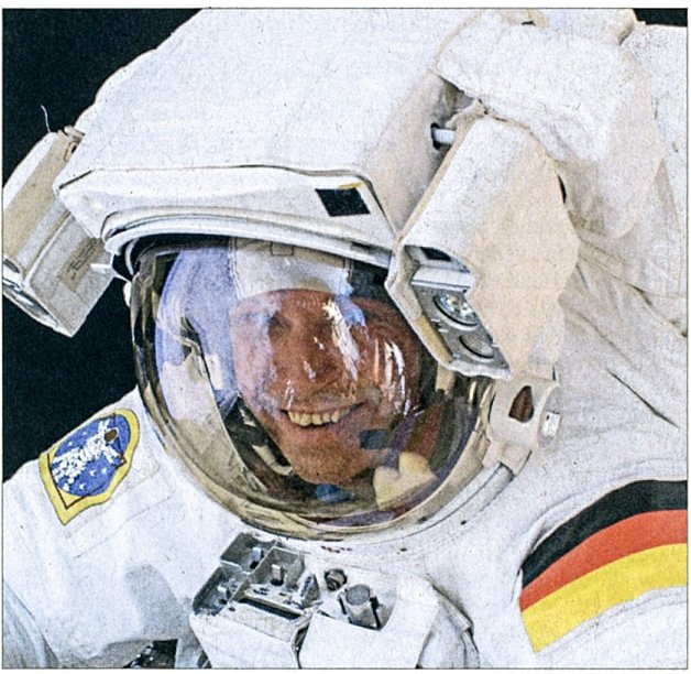 Ein Blick aus dem All auf die Erde